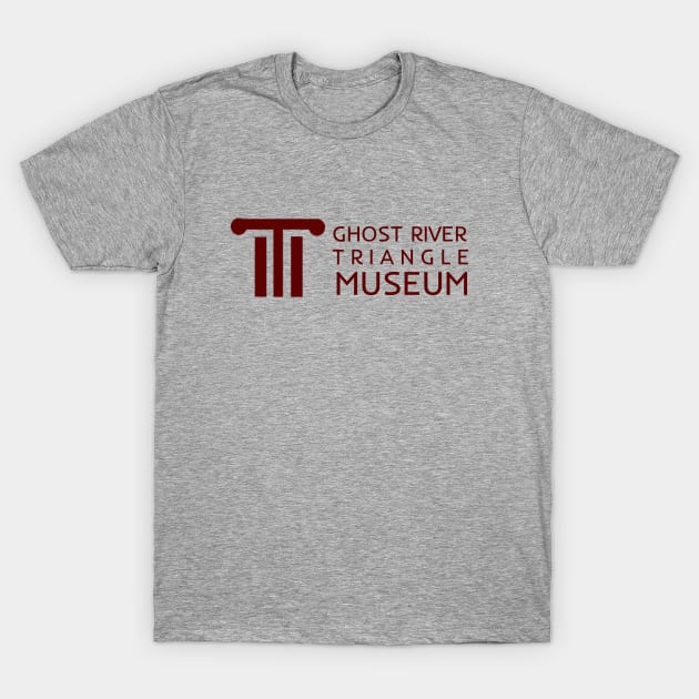 Ghost River Triangle Musuem - Red T-Shirt by PurgatoryArchaeologicalSurvey